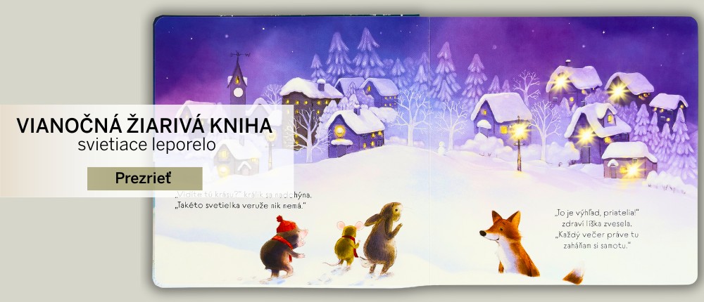 Žiarivá kniha Vianočný stromček